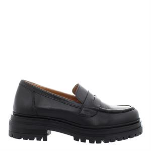 Carl Scarpa Chase Black Chunky Loafers